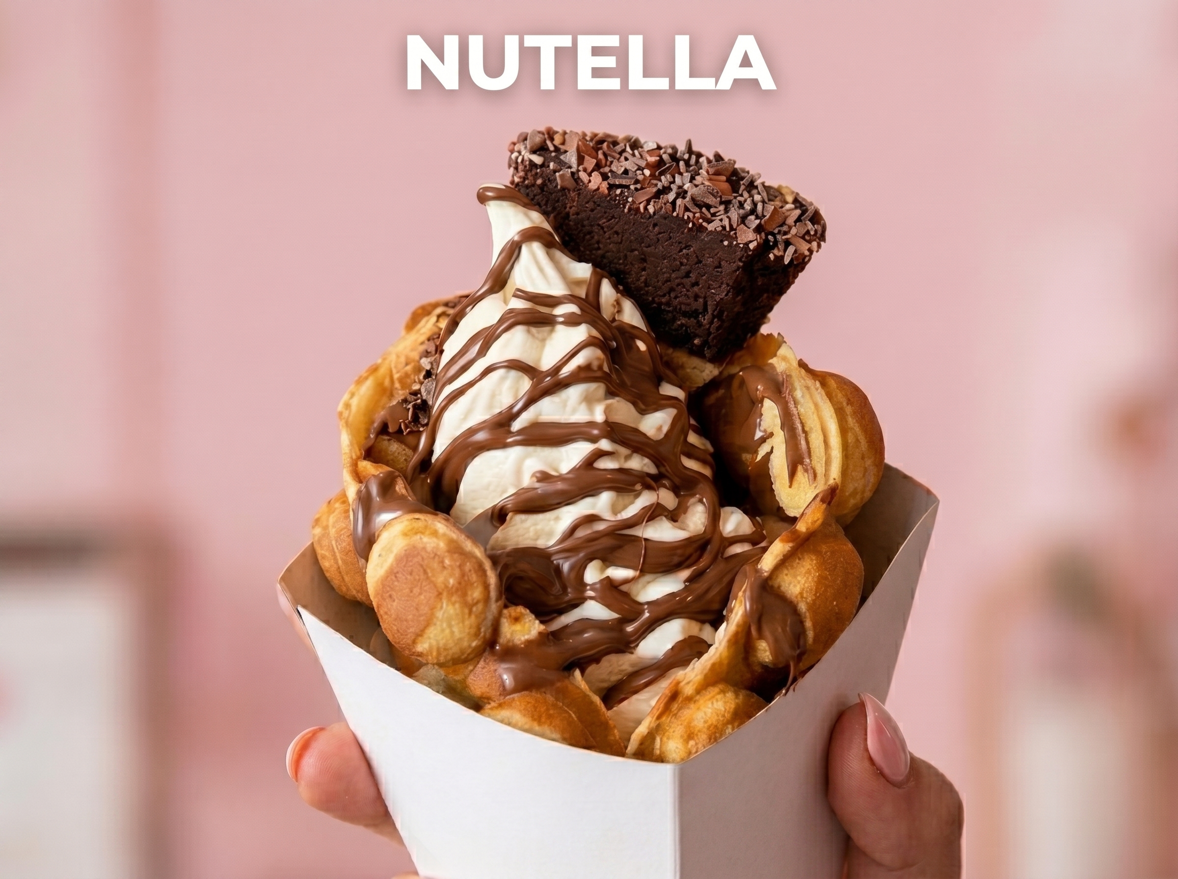 Nutella Bubble Waffle